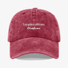 Gorra Prelavada - Si no quieres sufrir mas