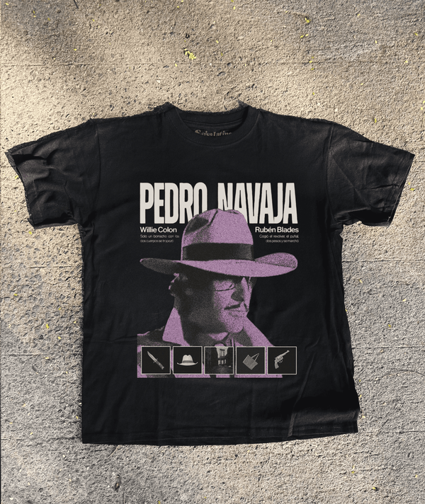 Pedro navaja - Black T- Shirt