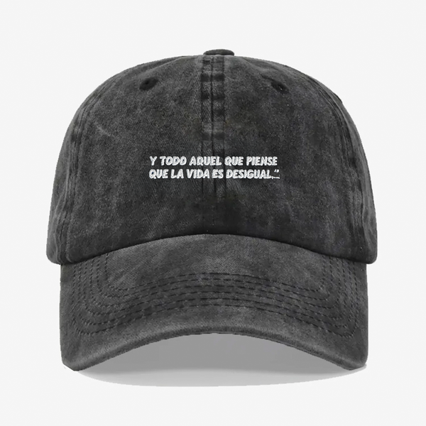 Gorra Prelavada- Todo aquel