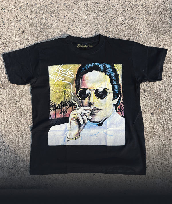 Hector Lavoe 🚬 - Black T-Shirt