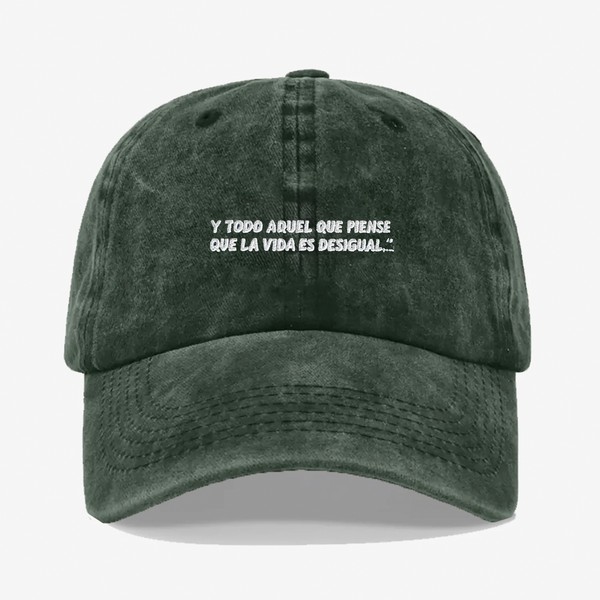 Gorra Prelavada- Todo aquel